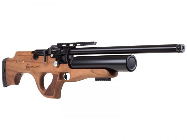 RIFLE PCP KRAL PUNCHER NIGTH W CAL 55 MADERA